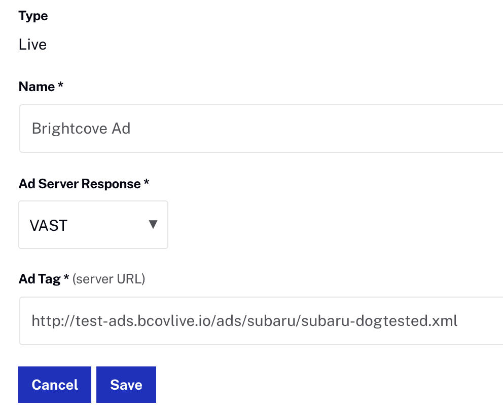Implementing Server Side Ads In The Live Module Ssai