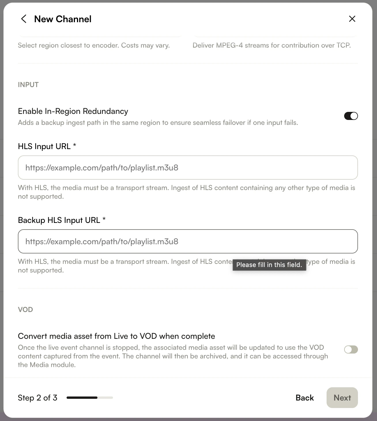 Adding a backup manifest URL for redundancy